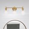 Designers Fountain Summer Jazz 24 in. 3-Light Brushed Gold Vanity Light with Clear Glass Shades for Bathrooms D310M-3B-BG - alternate 4